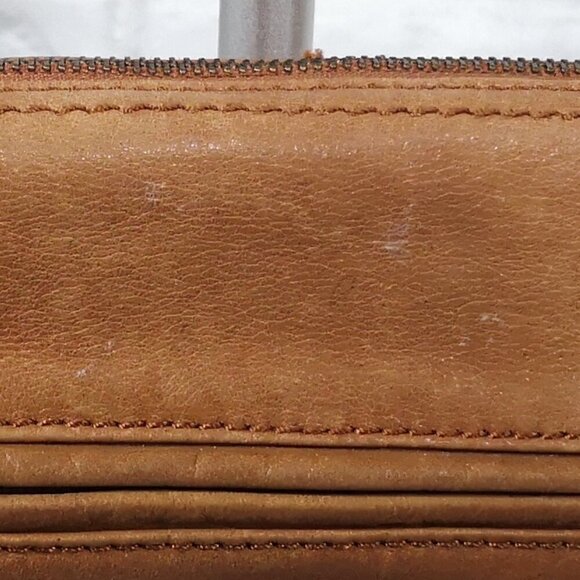 The Sak Ladies Dark Tan & Beige Glitter Genuine Leather Handbag or Crossbody - Picture 10 of 11